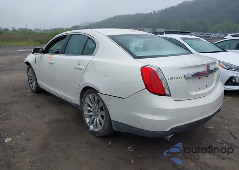 2009 Lincoln Mks from USA, damaged, VIN 1LNHM93R69G612810